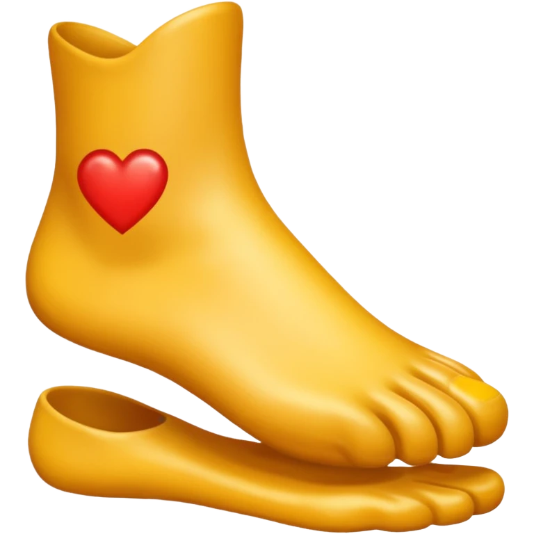 Foot emoji