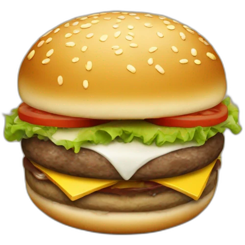 Raton laveur hamburger emoji
