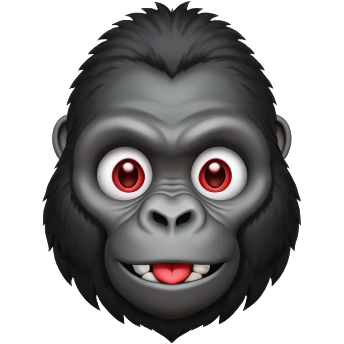 gorilla heart eyes emoji