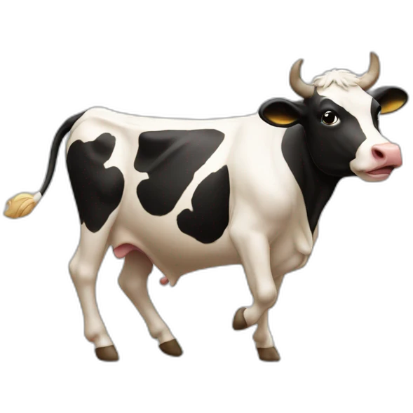 Vache qui danse emoji