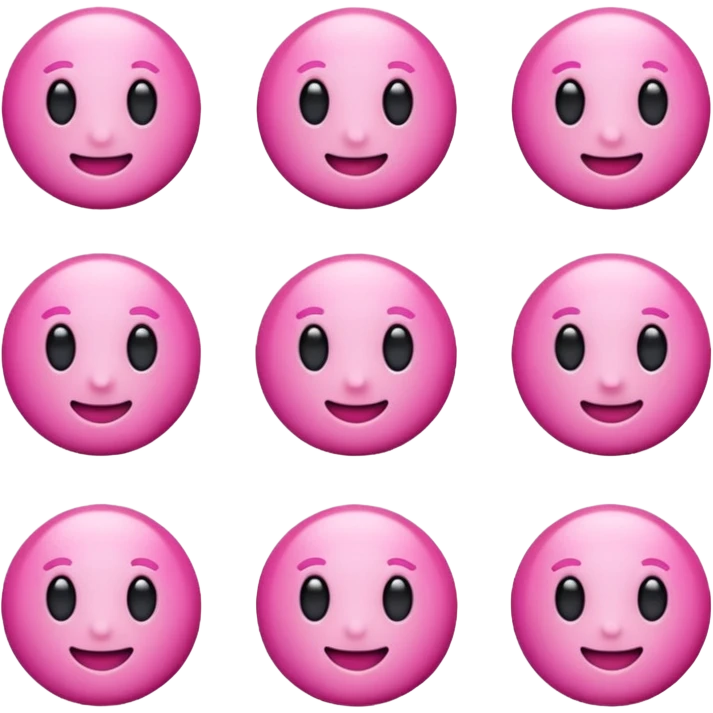 pink emoji