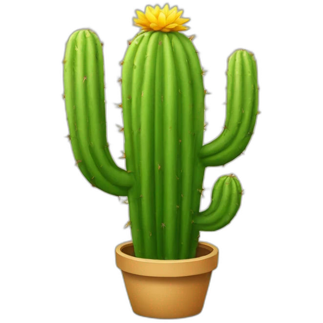 Cactus jaune emoji