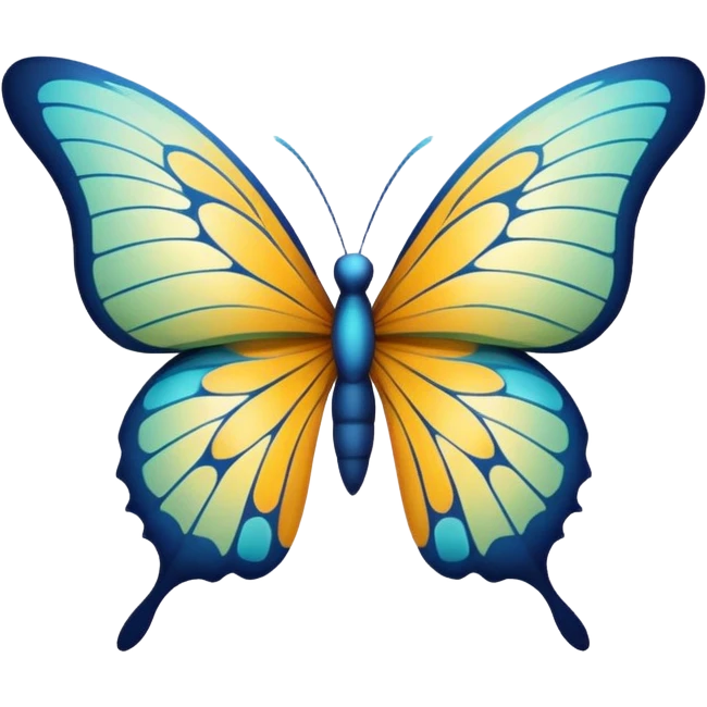 
A stylized butterfly with a subtle, upward-trending graph or spike pattern integrated into its wing design.	The butterfly is a powerful symbol of transformation, growth, and intuition. emoji