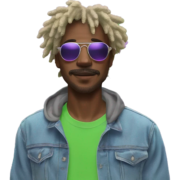 420 hemp person chill vaporwave emoji