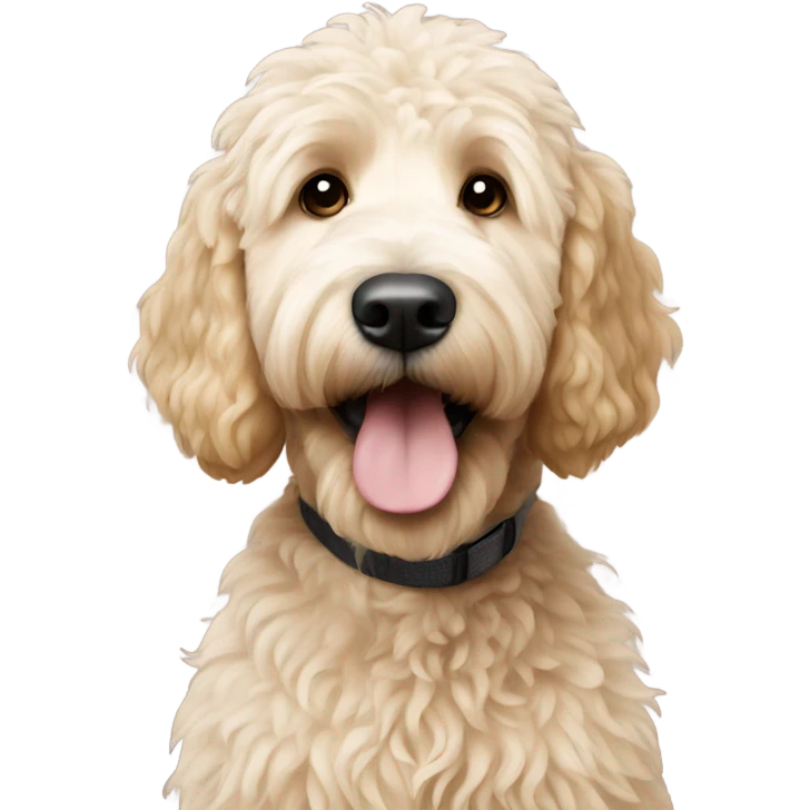 Golden doodle  emoji