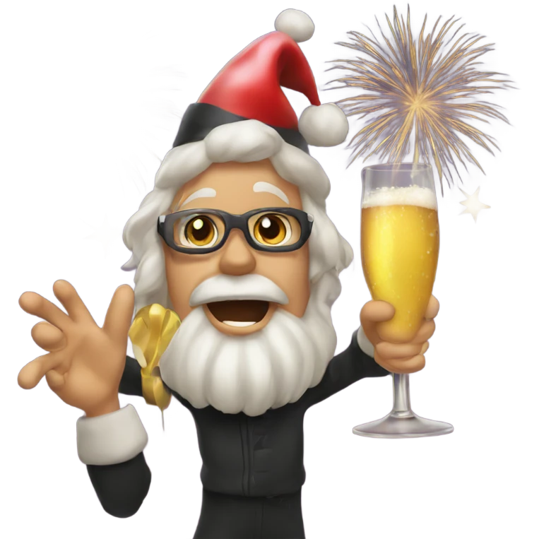 Happy New Year emoji