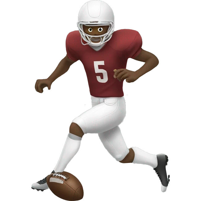 Football kicking emoji