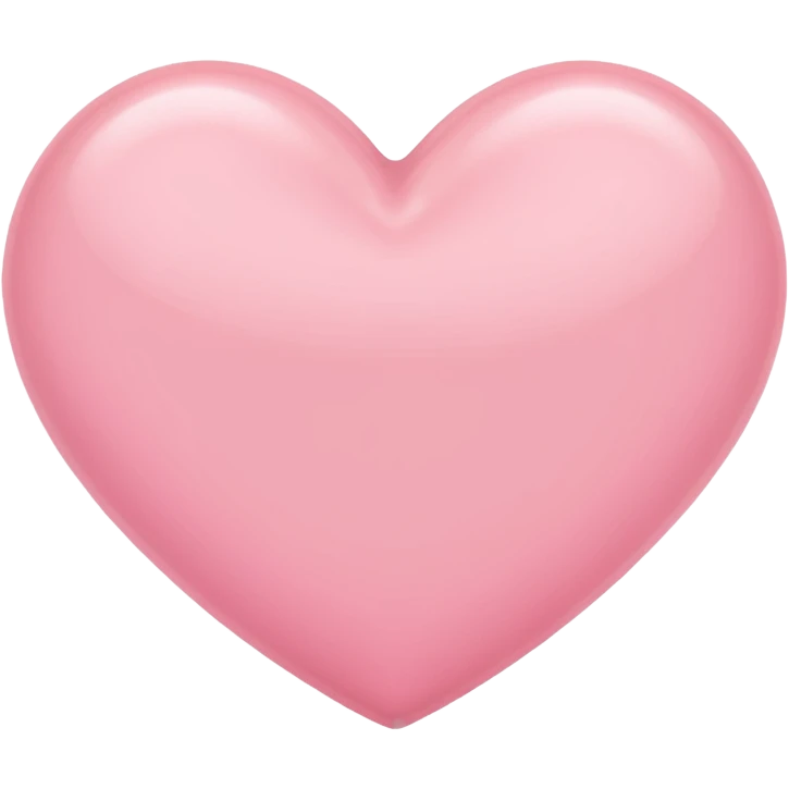 corazón rosa clarito emoji