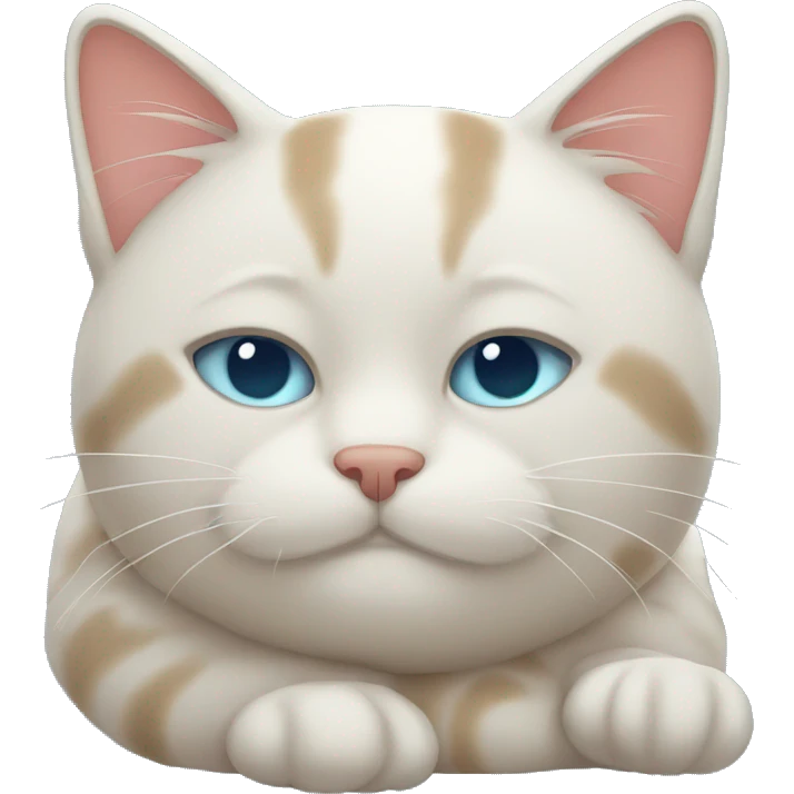 Sleep cat emoji