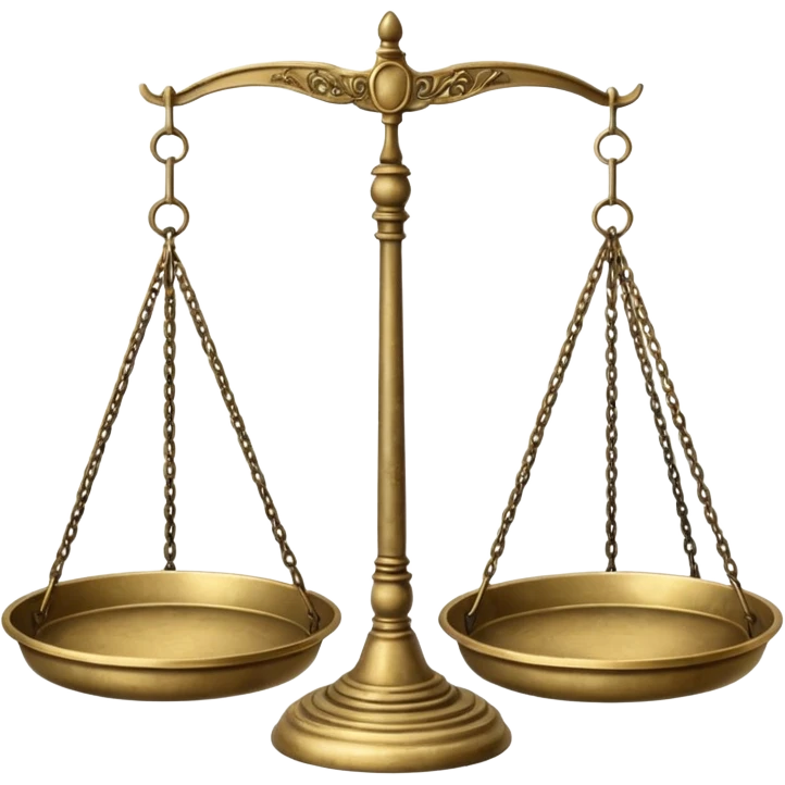Hanging Balance Scales emoji