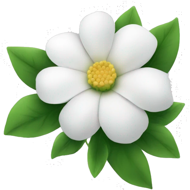 White flower emoji