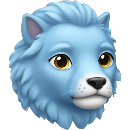 pastel blue cale emoji