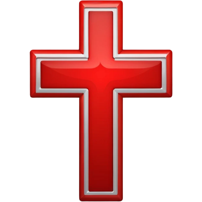 🛡️ Protección con la cruz roja en el medio  emoji