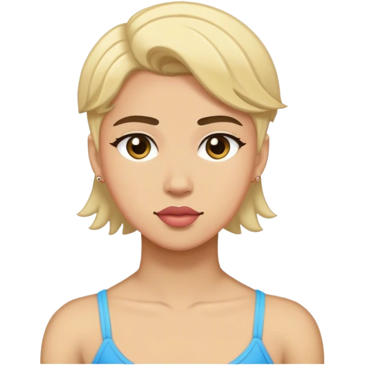 White gay femboy emoji