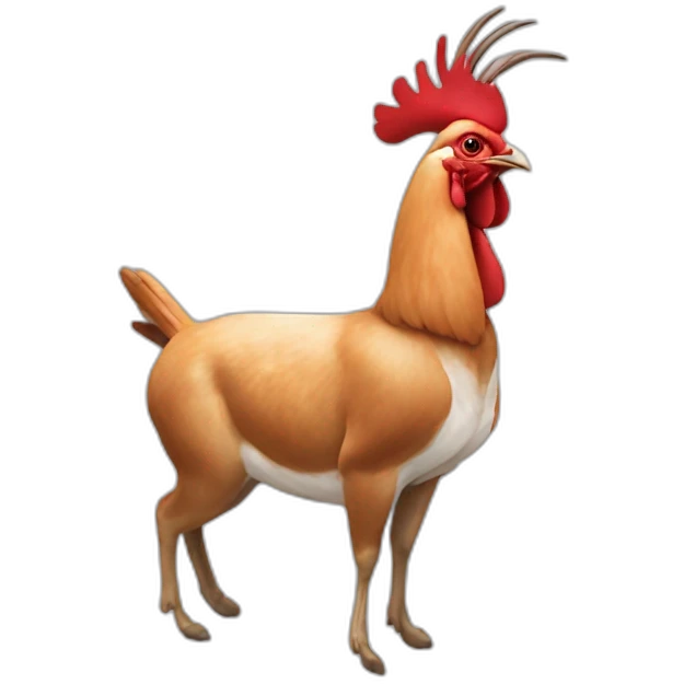 coq-vs-gazelle emoji
