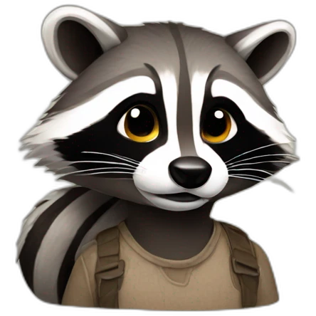 Racoon  emoji
