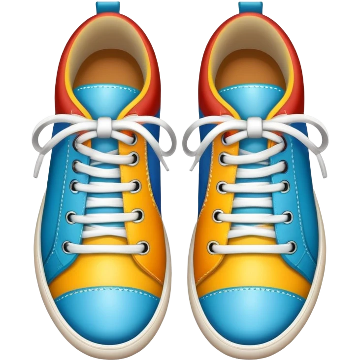 A pair of kids shoes emoji