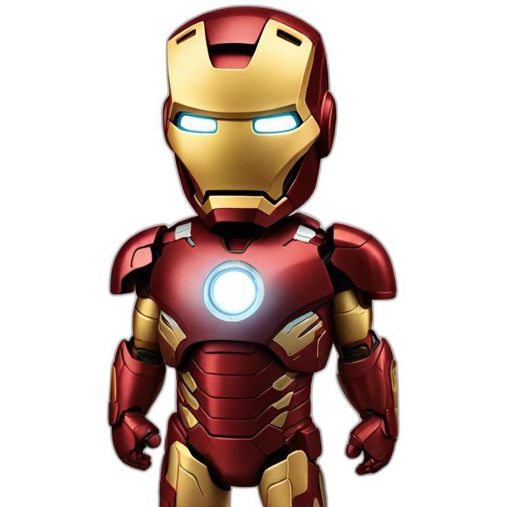 iron man saying hello emoji