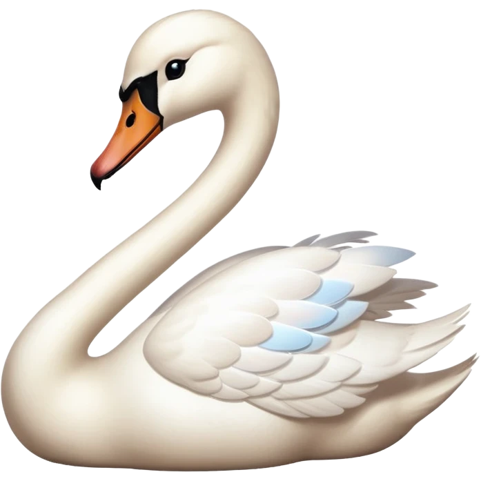 white swan emoji