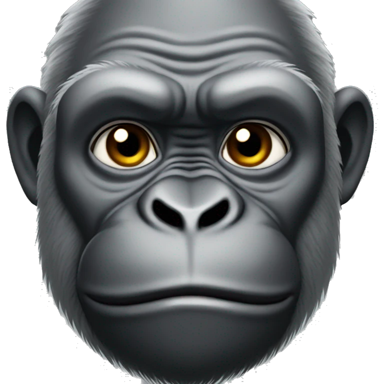 bald gorilla  emoji