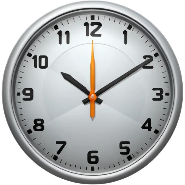 clock emoji