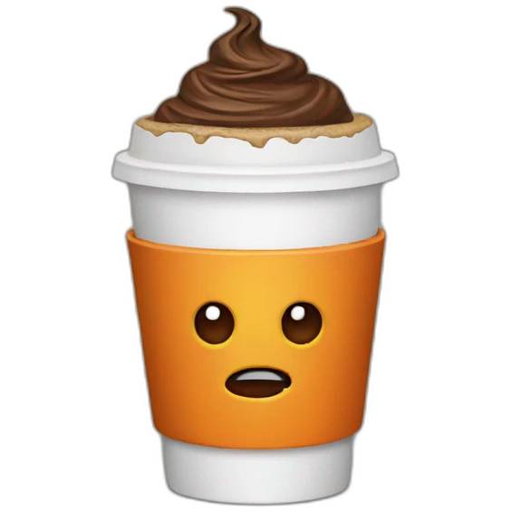 Coffee halloween emoji