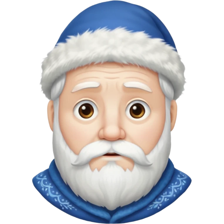 Father Frost SAD emoji