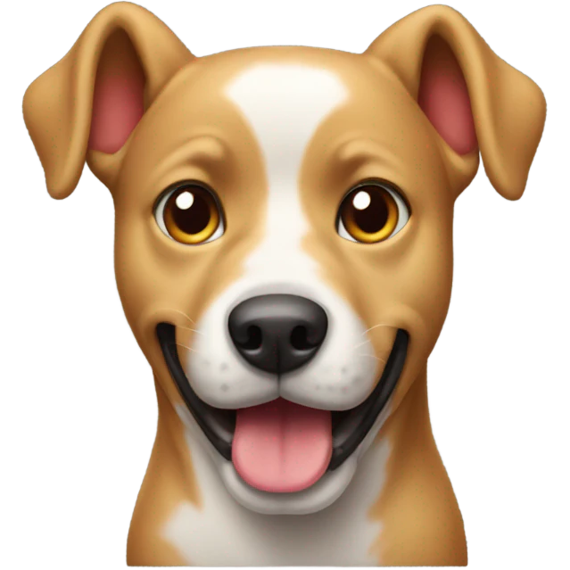 Apple dog emoji