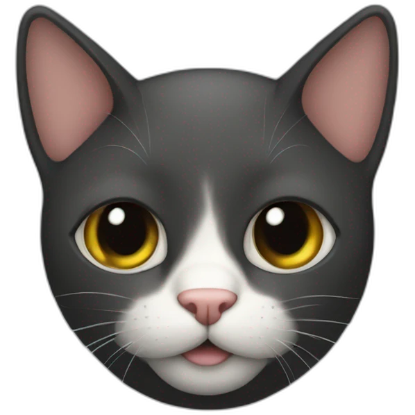 gato negro emoji