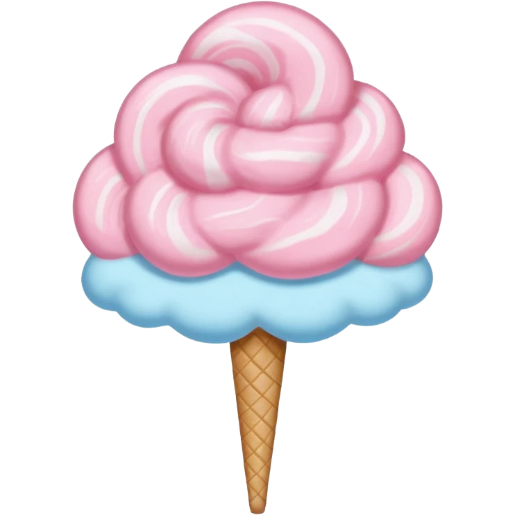 Cotton candy emoji  emoji