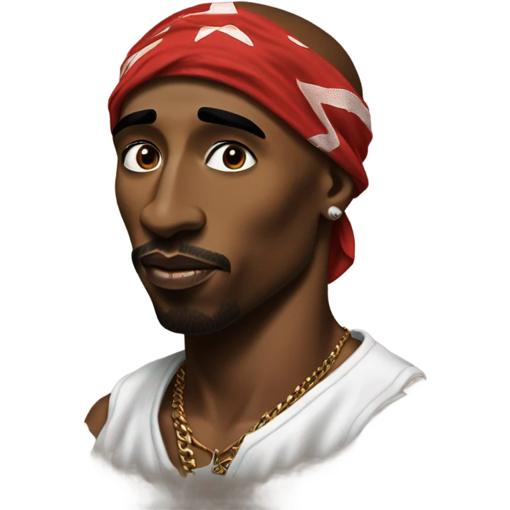 tupac emoji