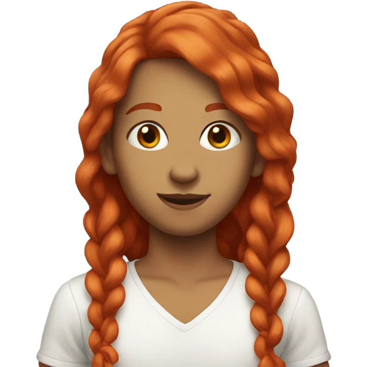 red hair  emoji