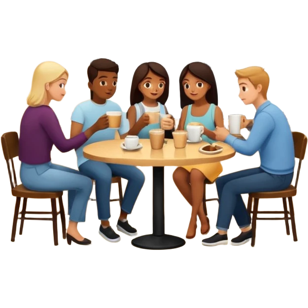 brunch coffee shop emoji