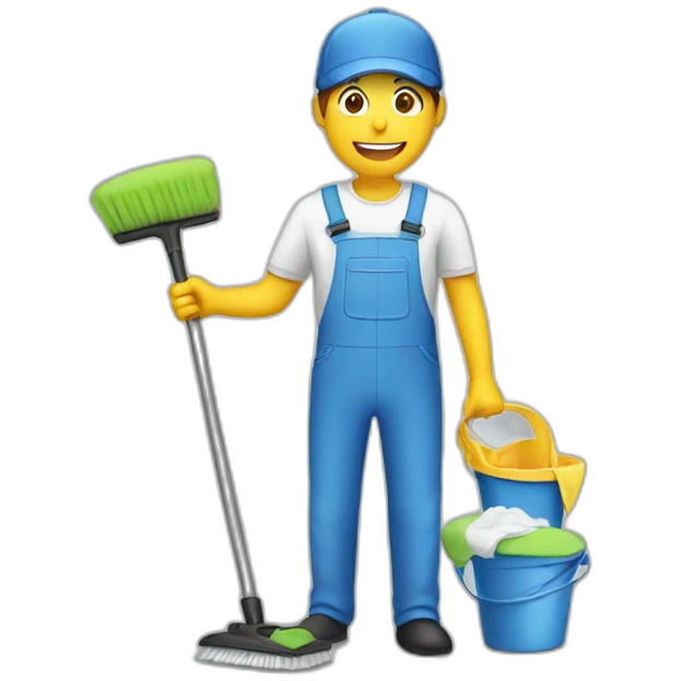 cleaning emoji