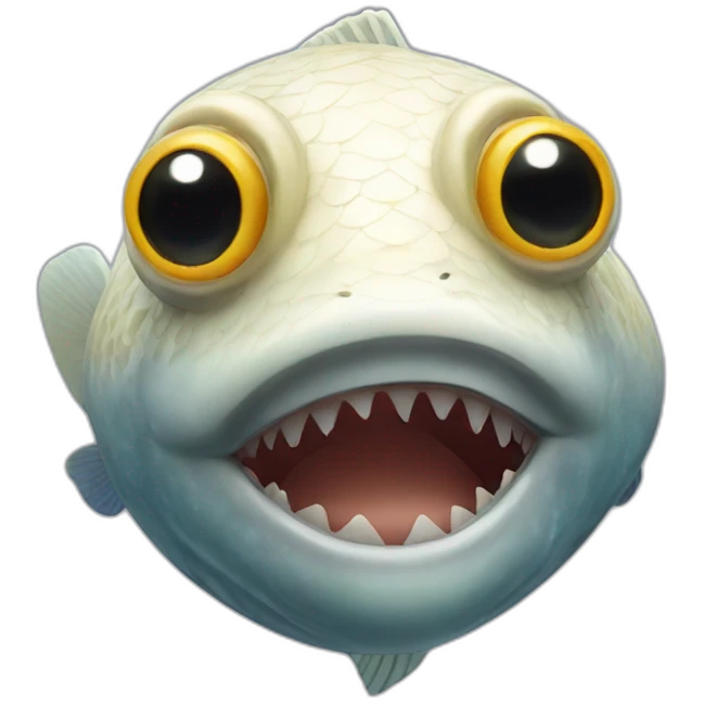 fish with human face emoji