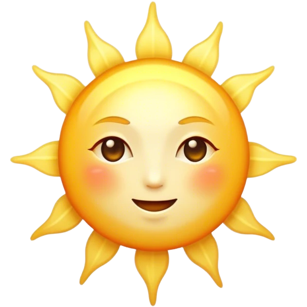 Cinematic Realistic Sunshine Emoji, Warm and golden, with soft rays of light streaming down from a bright, glowing sun. The golden hue bathes the world in warmth, uplifting the spirit and bringing a sense of joy and radiance. Soft glowing outline, capturing the essence of happiness, warmth, and light in a beautiful sunny day! emoji