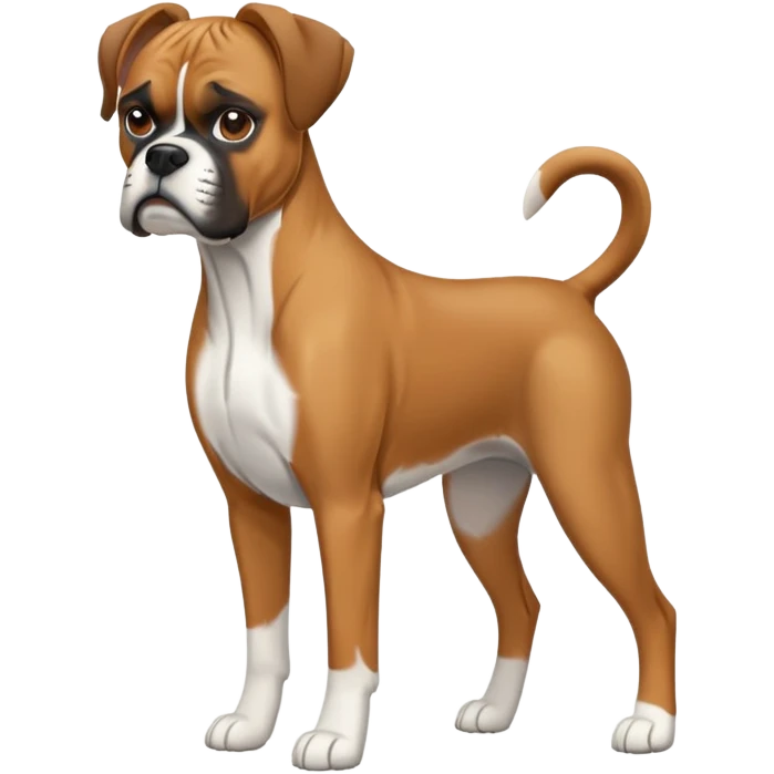 Boxer dog emoji