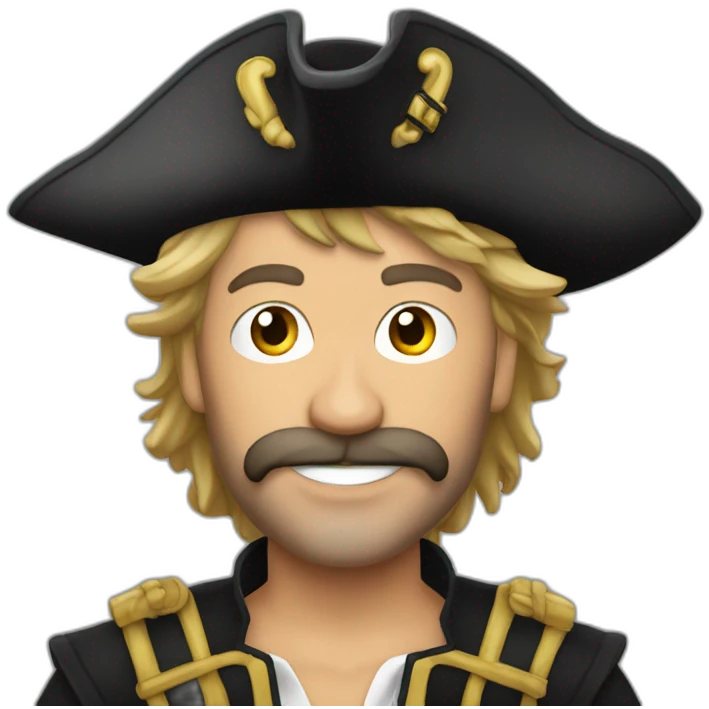 Renaud Séchan chanteur pirate emoji