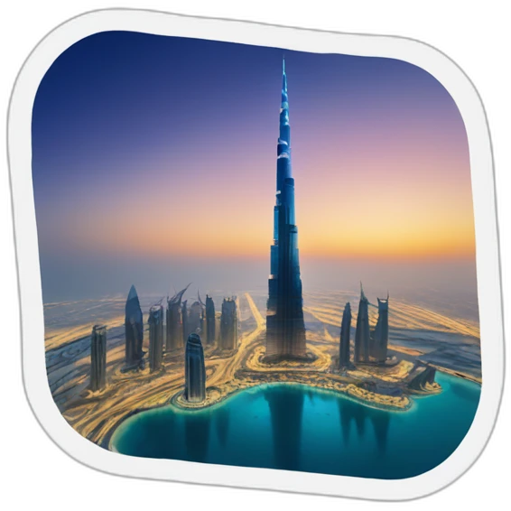 burj khalifa emoji