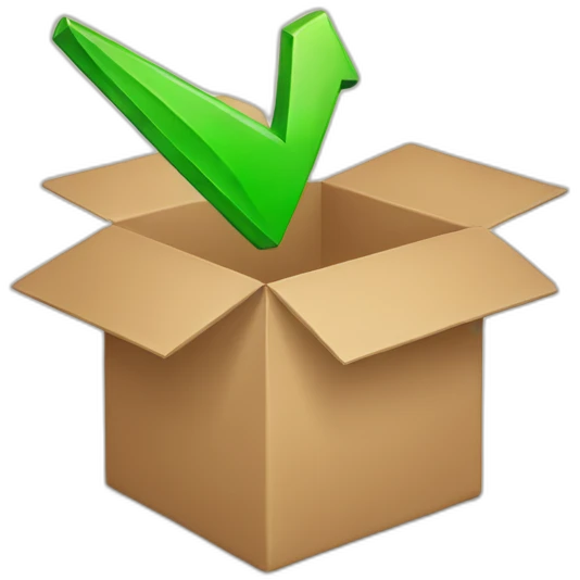 arrow inside box emoji