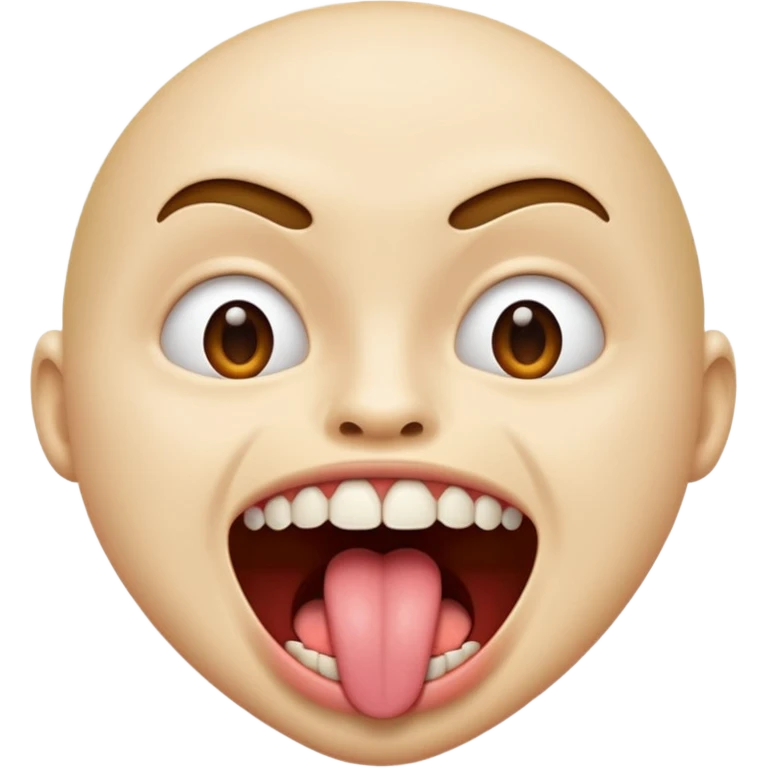 🦶🏻👅👄 emoji