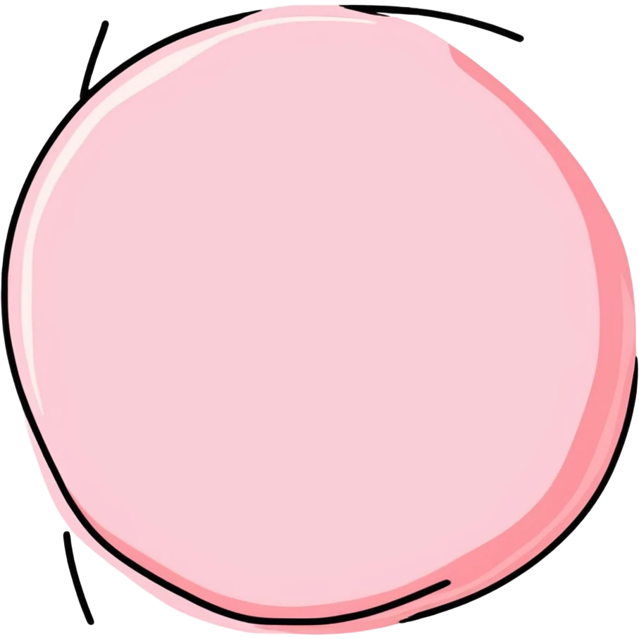 Pink painting emoji