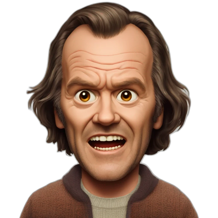 the shining jack torrance mad emoji