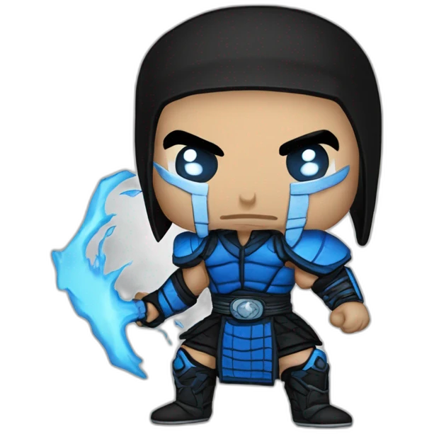 mortal kombat sub zero as bitmoji emoji