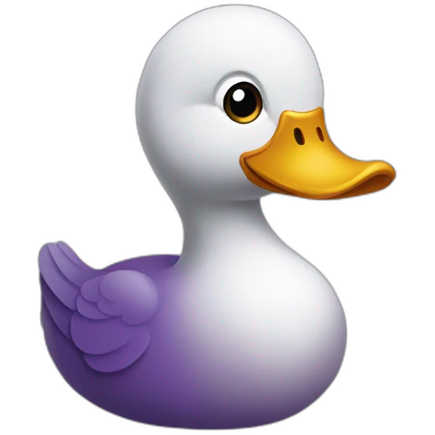 purple-duck emoji