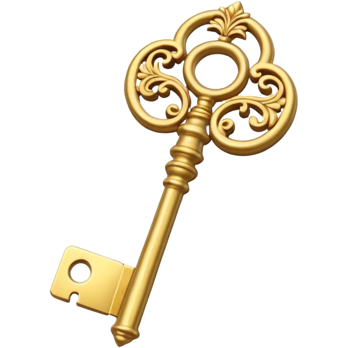 Золотой ключ emoji