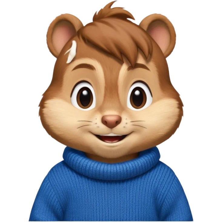 Chipmunk Simon from alvin and the chimpmunks emoji