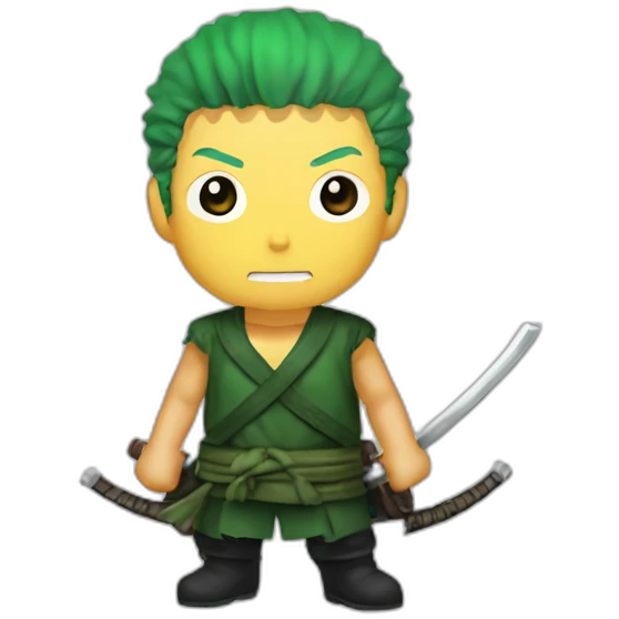 Roronoa zoro emoji