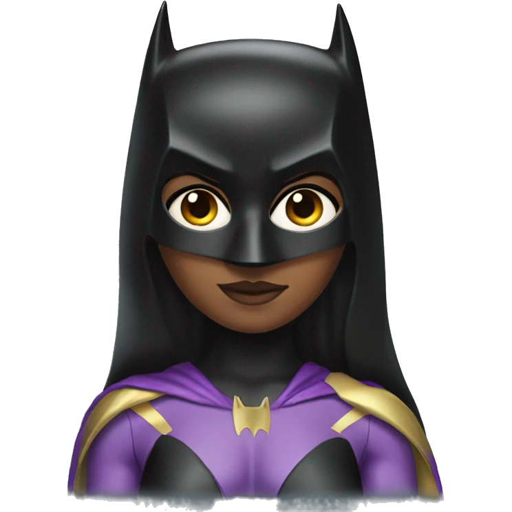 Batman girl emoji