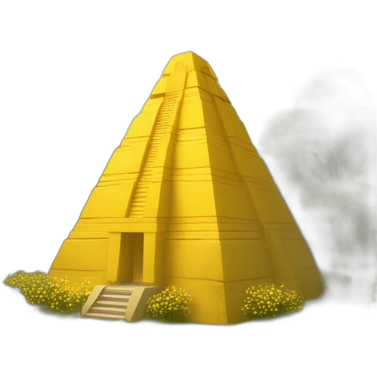 midsommar yellow pyramid temple emoji